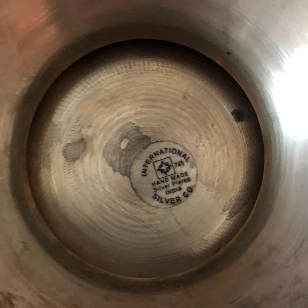 Vintage INTERNATIONAL SILVER Champagne Bucket